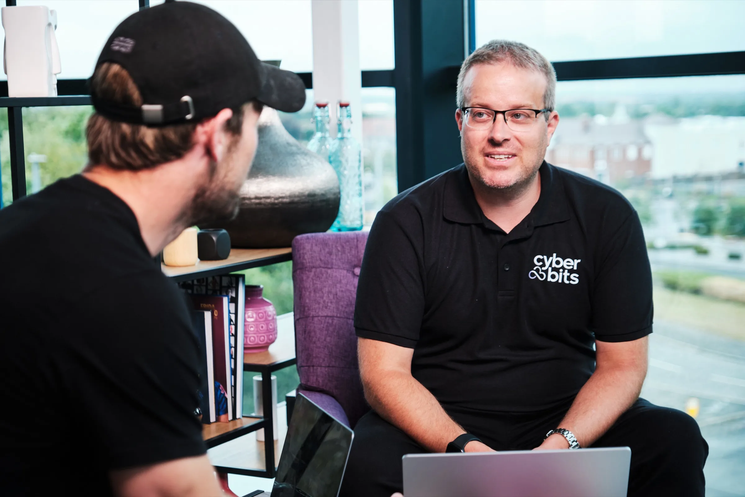 A CyberBITS engineer configuring a Microsoft 365 tenant